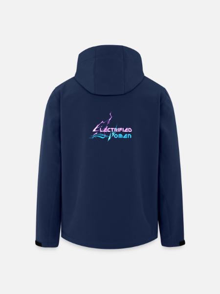 electrified women lightning - Recycelte Männer Softshell-Jacke von Stanley/Stella - Navy