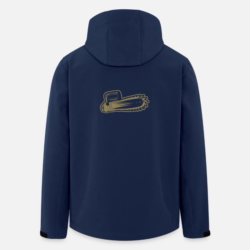 Tronçonneuse Tronçonneuse Pocket Design - Veste softshell homme en polyester recyclé Stanley/Stella - marine
