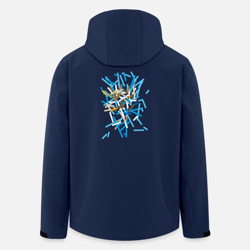 Modern - Recycelte Männer Softshell-Jacke Discoverer von Stanley/Stella - Navy