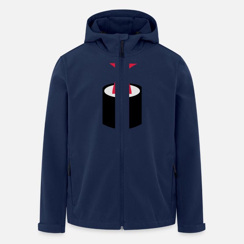 sushi - Recycelte Männer Softshell-Jacke von Stanley/Stella - Navy