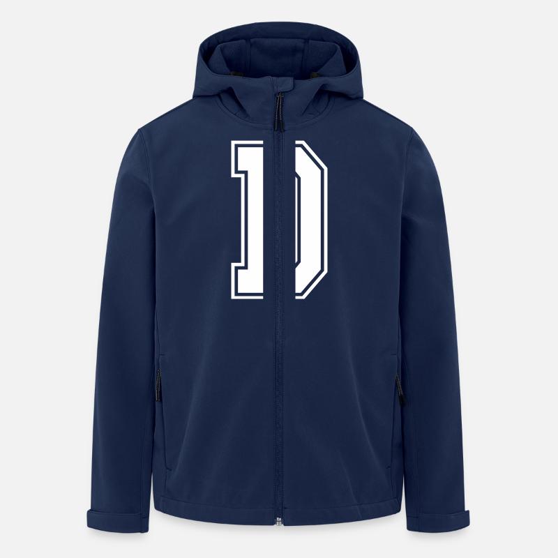 D - Recycelte Männer Softshell-Jacke Discoverer von Stanley/Stella - Navy