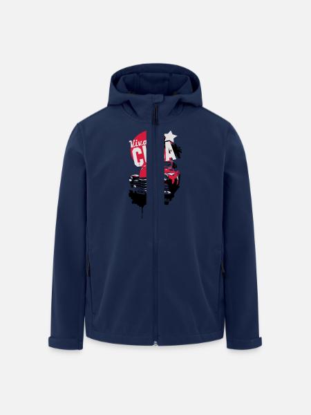 Viva la Cuba - Recycelte Männer Softshell-Jacke von Stanley/Stella - Navy