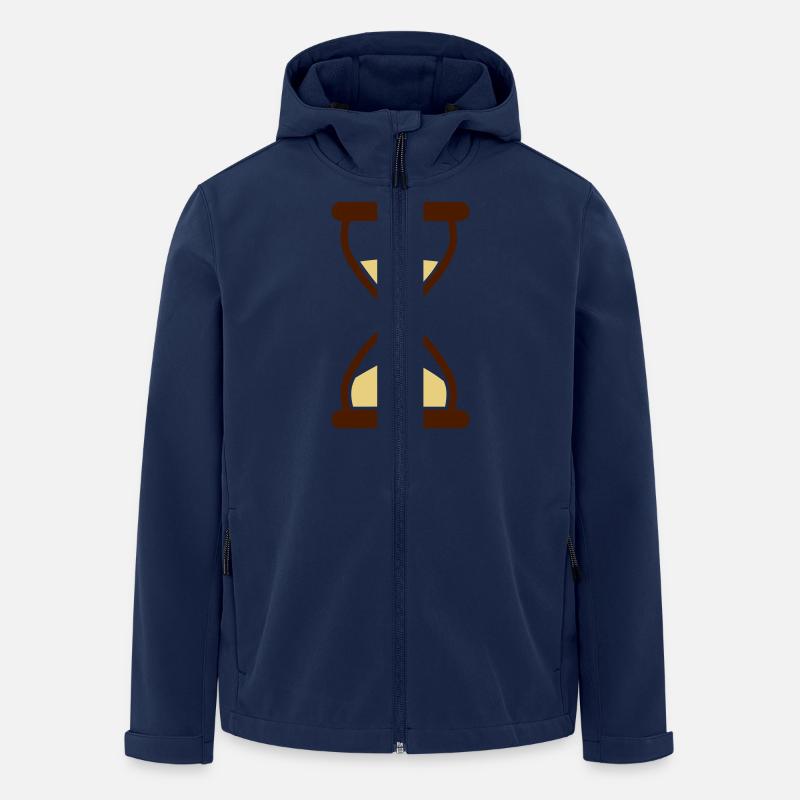 Sanduhr - Recycelte Männer Softshell-Jacke von Stanley/Stella - Navy