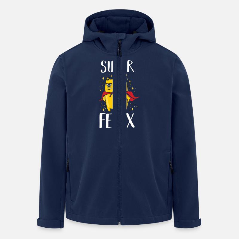 Felix - Recycelte Männer Softshell-Jacke von Stanley/Stella - Navy