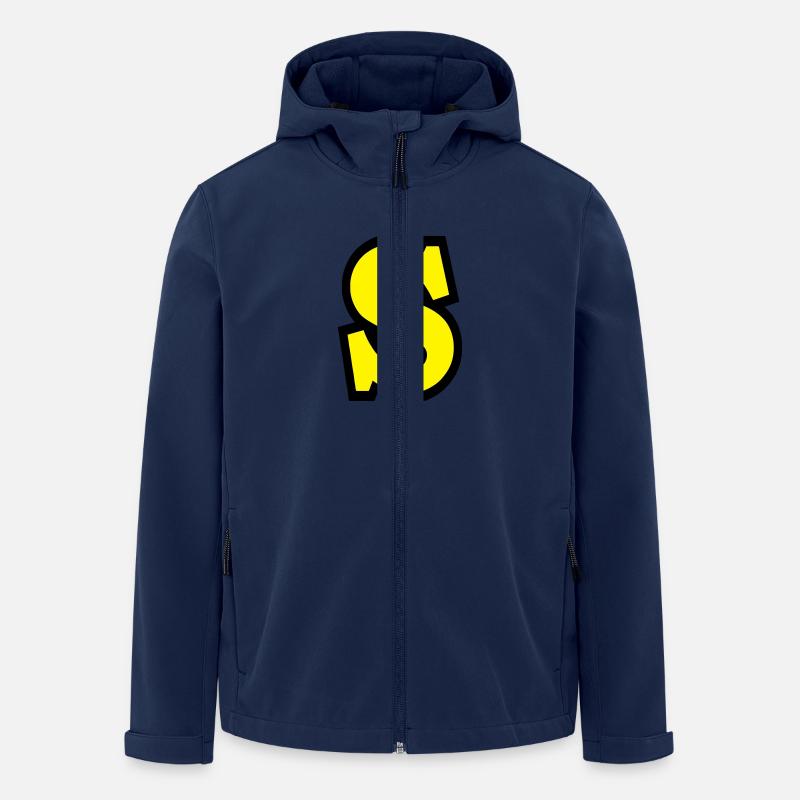 Dollar - Recycelte Männer Softshell-Jacke von Stanley/Stella - Navy