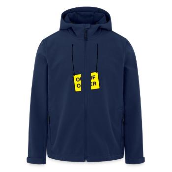 out of order - Recycelte Männer Softshell-Jacke von Stanley/Stella - Navy - Vorne - AI Model Male 185 light (185cm)
