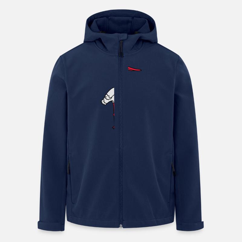 Stork - Recycelte Männer Softshell-Jacke von Stanley/Stella - Navy