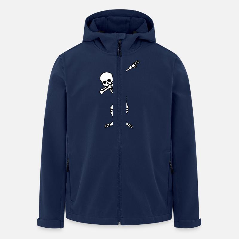 skull dabbing - Recycelte Männer Softshell-Jacke von Stanley/Stella - Navy