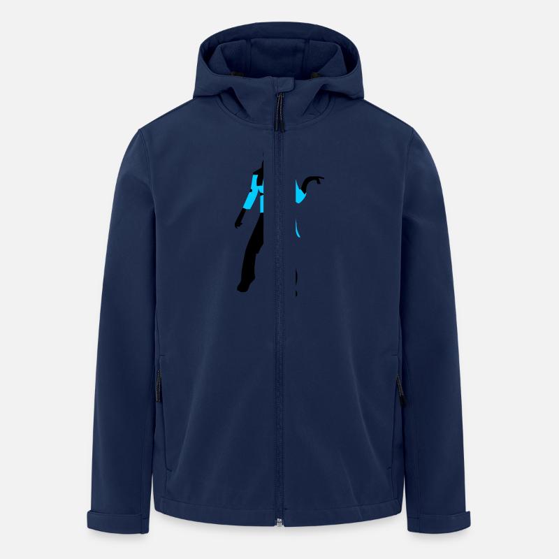 tanzen, Girl - Recycelte Männer Softshell-Jacke von Stanley/Stella - Navy