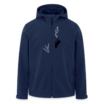Lead grimpeur - Veste softshell homme en polyester recyclé Stanley/Stella - marine - Devant - AI Model Male 185 light (185cm)