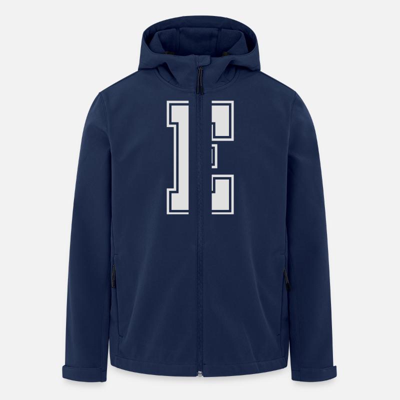 E - Recycelte Männer Softshell-Jacke von Stanley/Stella - Navy