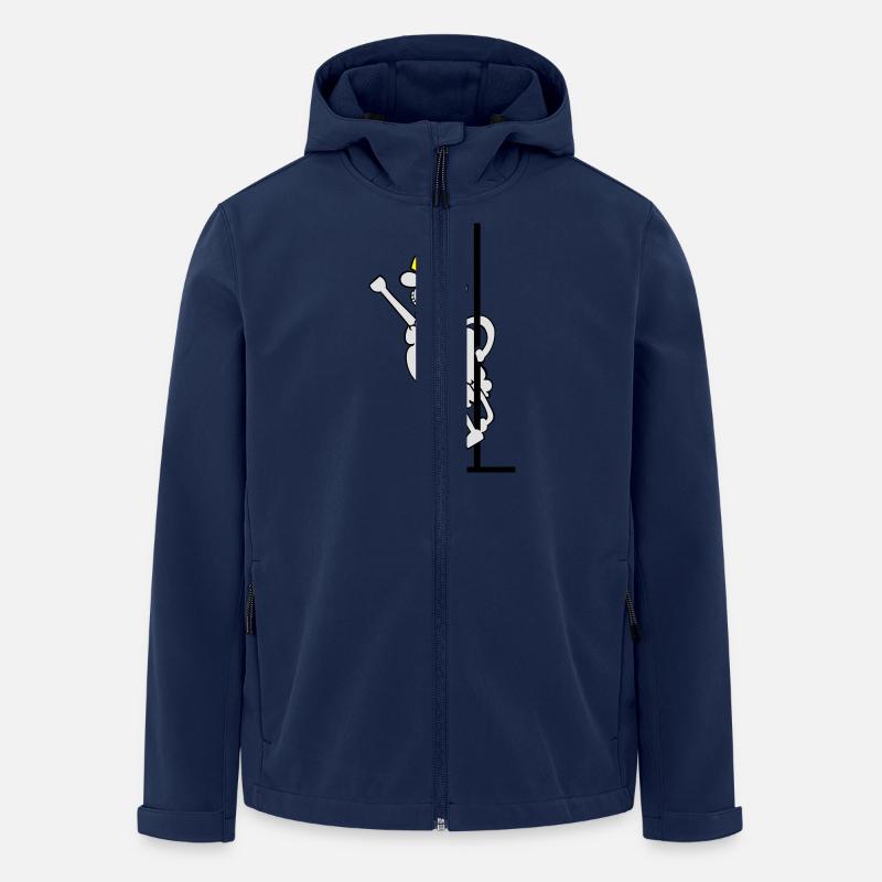poleschaf - Recycelte Männer Softshell-Jacke von Stanley/Stella - Navy