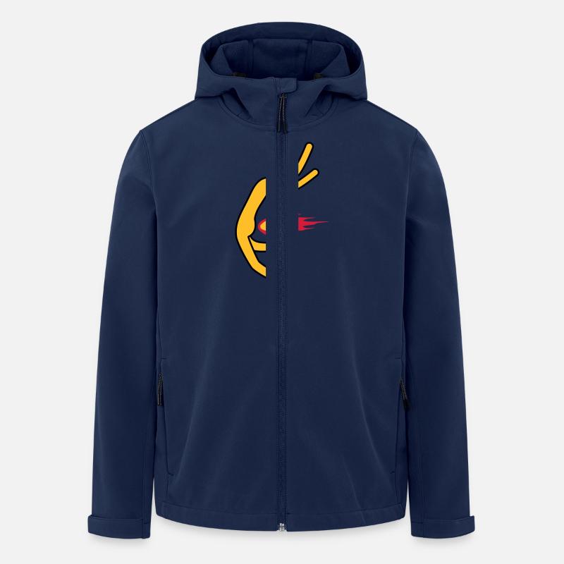 Fire Fart - Veste softshell homme en polyester recyclé Stanley/Stella - marine