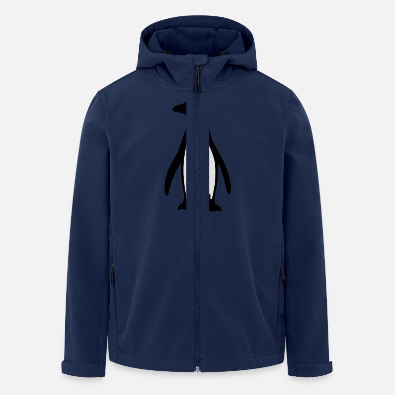 Penguin - Men’s Recycled Softshell Jacket by Stanley/Stella - navy
