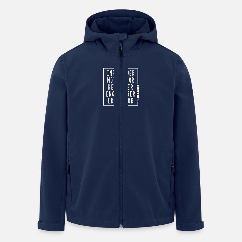 Influencer Motivator Gläubiger Mutmacher Erzieher - Recycelte Männer Softshell-Jacke von Stanley/Stella - Navy