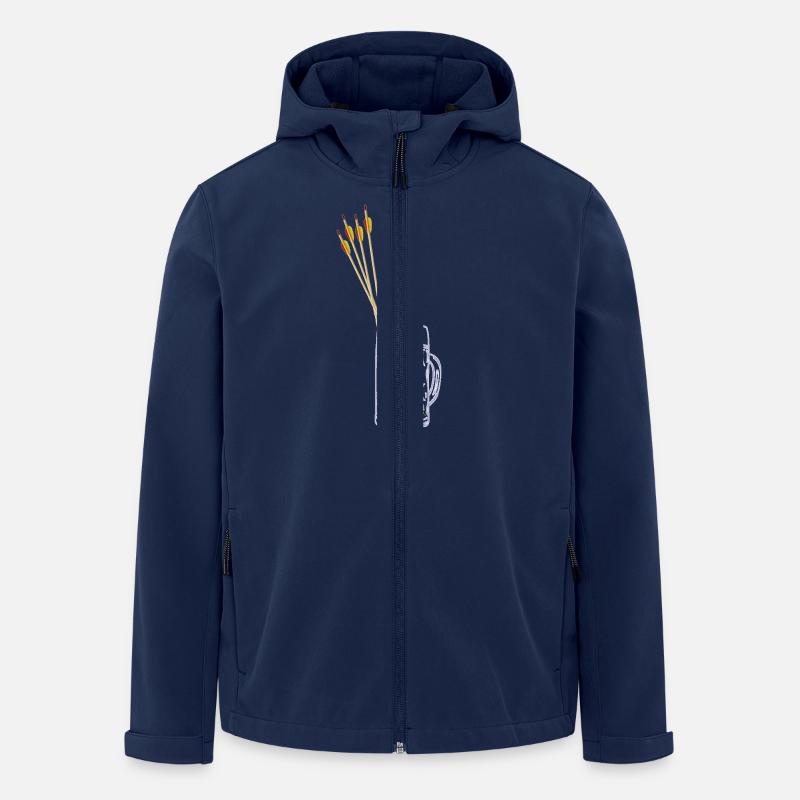 Bierkrug mit Pfeilen - Recycelte Männer Softshell-Jacke von Stanley/Stella - Navy