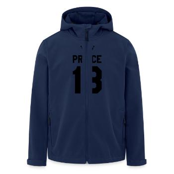 Prince 18 - Recycelte Männer Softshell-Jacke von Stanley/Stella - Navy - Vorne - AI Model Male 185 light (185cm)