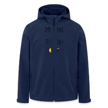 Guadeloupe 971 Guadeloupéen Guadeloupéenne Gwada - Men’s Recycled Softshell Jacket by Stanley/Stella - navy - Front - AI Model Male 185 light (185cm)