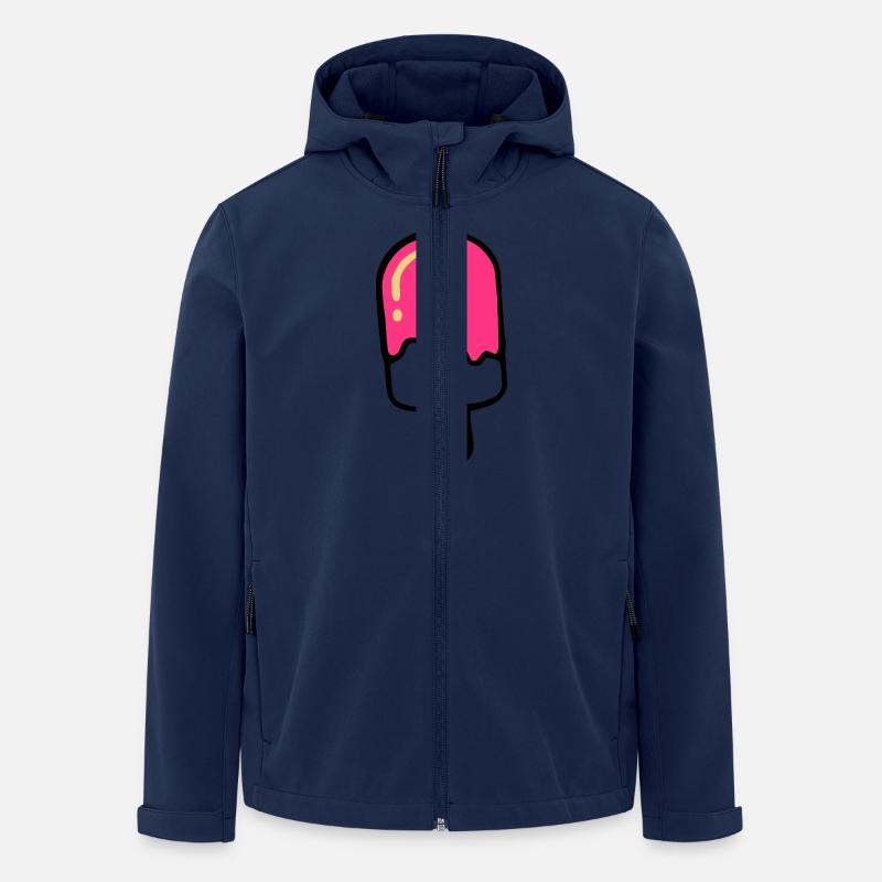 ice - Men’s Recycled Softshell Jacket by Stanley/Stella - navy