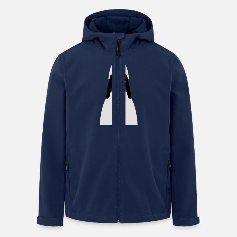 wedding_woman - Recycelte Männer Softshell-Jacke von Stanley/Stella - Navy