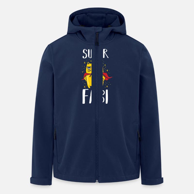 Fabian - Men’s Recycled Softshell Jacket by Stanley/Stella - navy