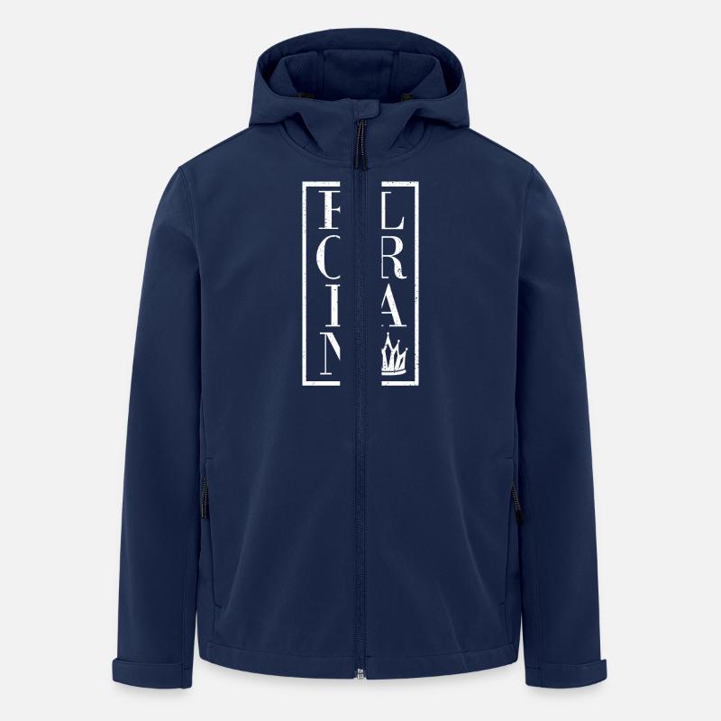 Florian - Recycelte Männer Softshell-Jacke von Stanley/Stella - Navy