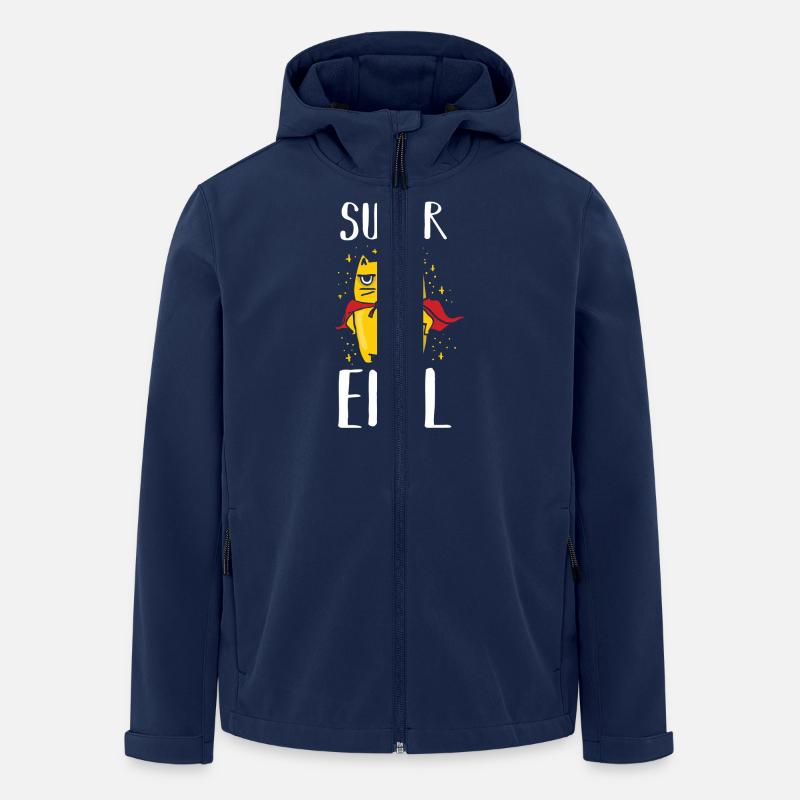 Emil - Recycelte Männer Softshell-Jacke von Stanley/Stella - Navy