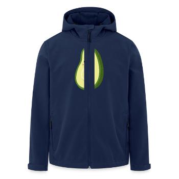 I feel so empty - Avocado - Single -Humor-Geschenk - Men’s Recycled Softshell Jacket by Stanley/Stella - navy - Front - AI Model Male 185 light (185cm)