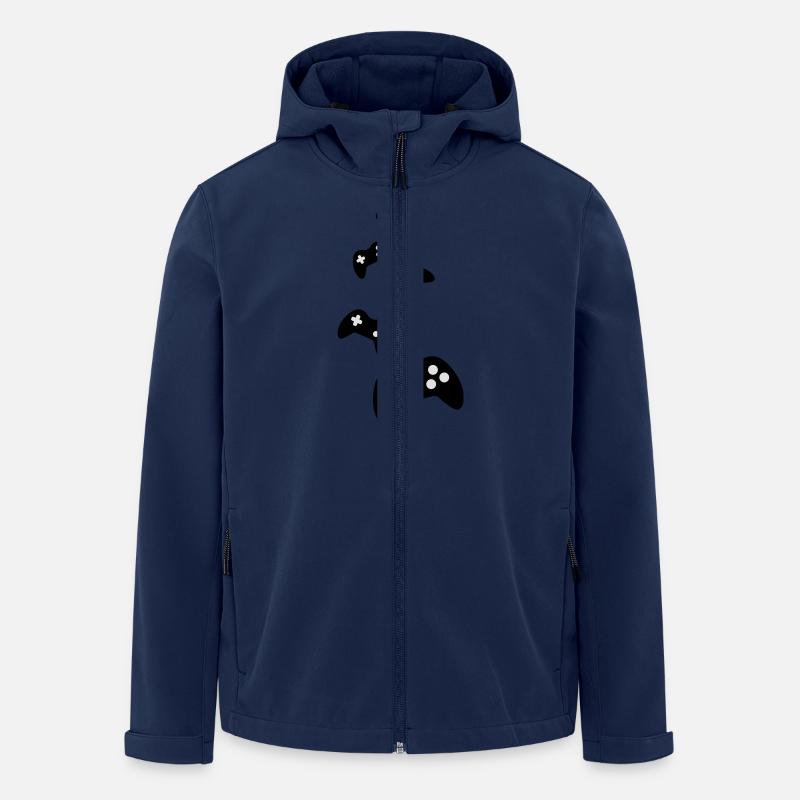 Controller Pads - Recycelte Männer Softshell-Jacke von Stanley/Stella - Navy