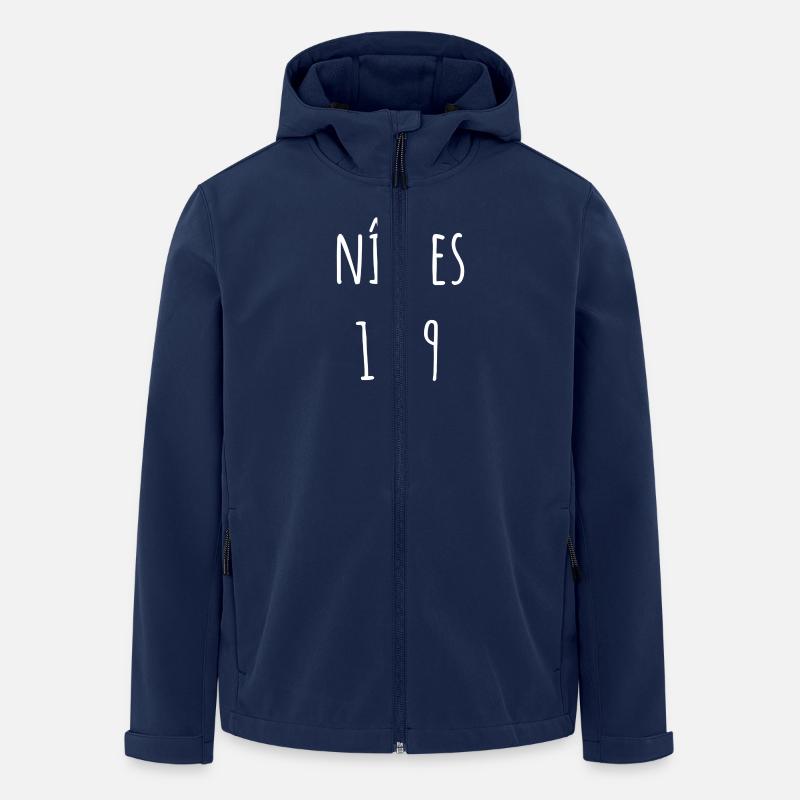 Nîmes in 1789 - Men’s Recycled Softshell Jacket by Stanley/Stella - navy