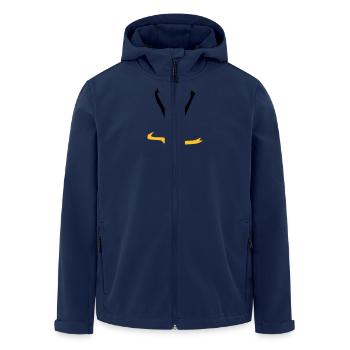 Champion Winner - Men’s Recycled Softshell Jacket by Stanley/Stella - navy - Front - AI Model Male 185 light (185cm)