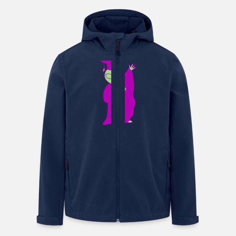 Graduation Alien - Recycelte Männer Softshell-Jacke von Stanley/Stella - Navy