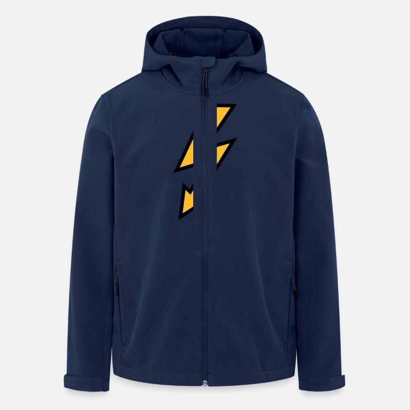 Flash - Men’s Recycled Softshell Jacket by Stanley/Stella - navy