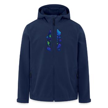 Joint Venture - Recycelte Männer Softshell-Jacke von Stanley/Stella - Navy - Vorne - AI Model Male 185 light (185cm)