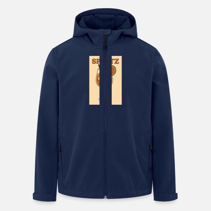 Spritz - Veste softshell homme en polyester recyclé Stanley/Stella - marine