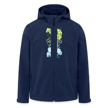 Mojito Ice - Veste softshell homme en polyester recyclé Stanley/Stella - marine - Devant - AI Model Male 185 light (185cm)