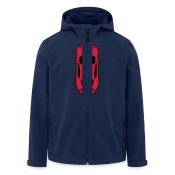 voiture de sport voiture de course rapide voiture - Veste softshell homme en polyester recyclé Stanley/Stella - marine - Devant - AI Model Male 185 light (185cm)