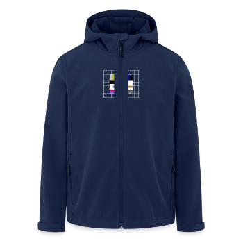 Testbild - Recycelte Männer Softshell-Jacke von Stanley/Stella - Navy - Vorne - AI Model Male 185 light (185cm)