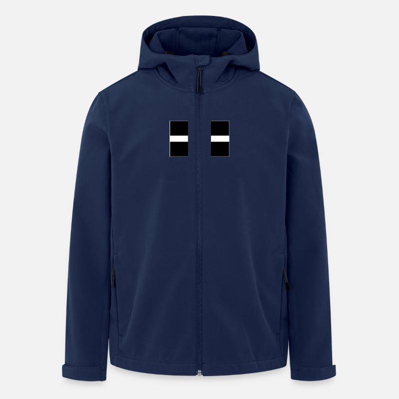 KERNOW FLAG - Men’s Recycled Softshell Jacket by Stanley/Stella - navy