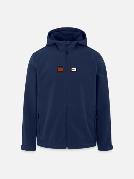 Progress bar is loaded poo - Men’s Recycled Softshell Jacket by Stanley/Stella - navy