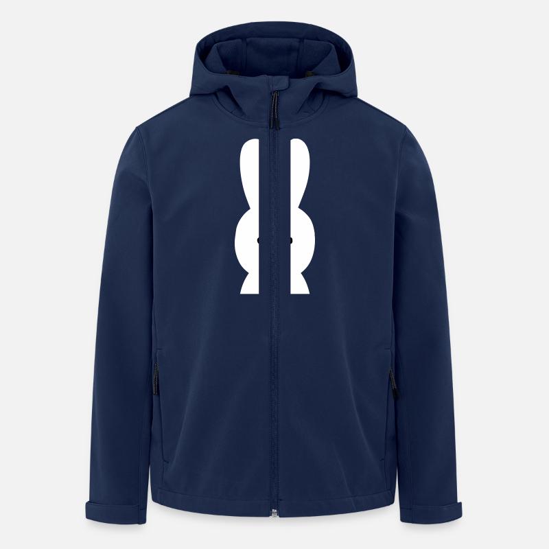 Hare - Men’s Recycled Softshell Jacket by Stanley/Stella - navy