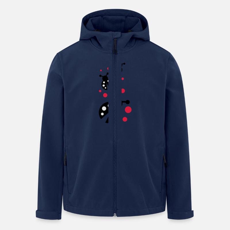 marienkaefer - Recycelte Männer Softshell-Jacke von Stanley/Stella - Navy