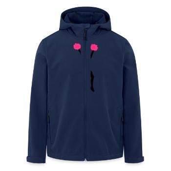 Cheerleader - Veste softshell homme en polyester recyclé Stanley/Stella - marine - Devant - AI Model Male 185 light (185cm)