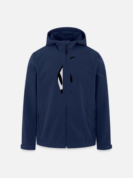 Pinguin - Recycelte Männer Softshell-Jacke von Stanley/Stella - Navy