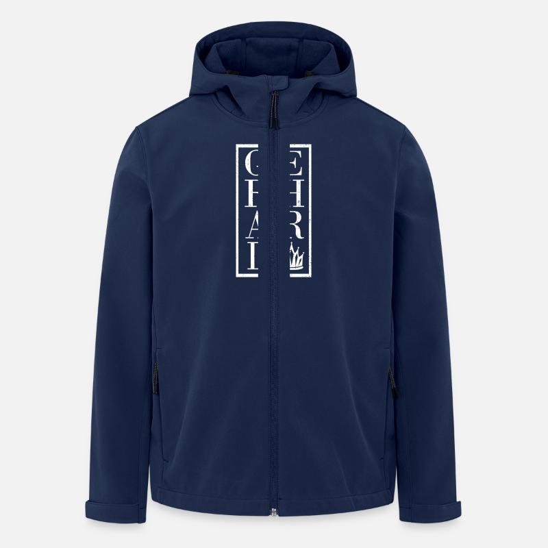 Gerhard - Recycelte Männer Softshell-Jacke von Stanley/Stella - Navy