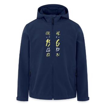 1996 Limited Edition - Men’s Recycled Softshell Jacket by Stanley/Stella - navy - Front - AI Model Male 185 light (185cm)