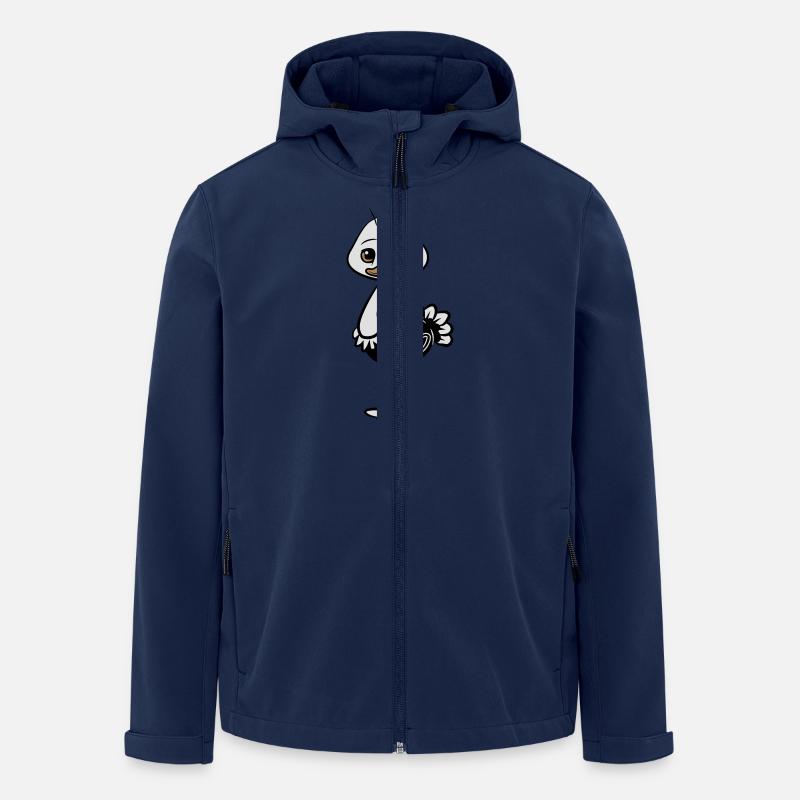 Strauss Emu Baby - Veste softshell homme en polyester recyclé Stanley/Stella - marine