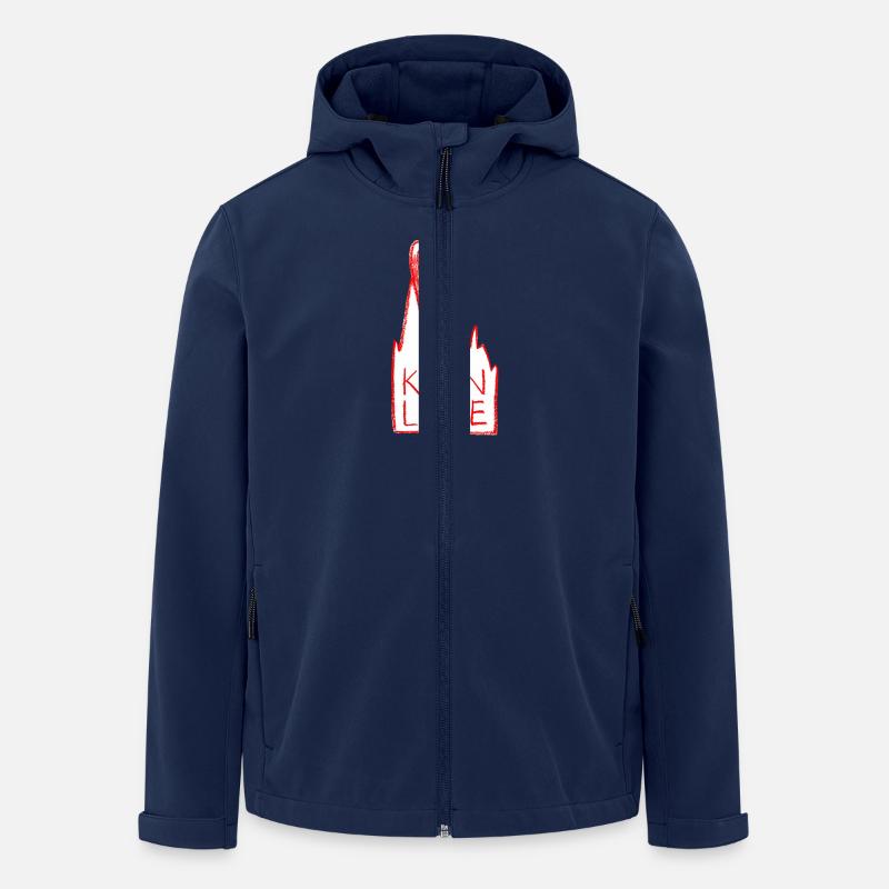 Köln - Recycelte Männer Softshell-Jacke von Stanley/Stella - Navy