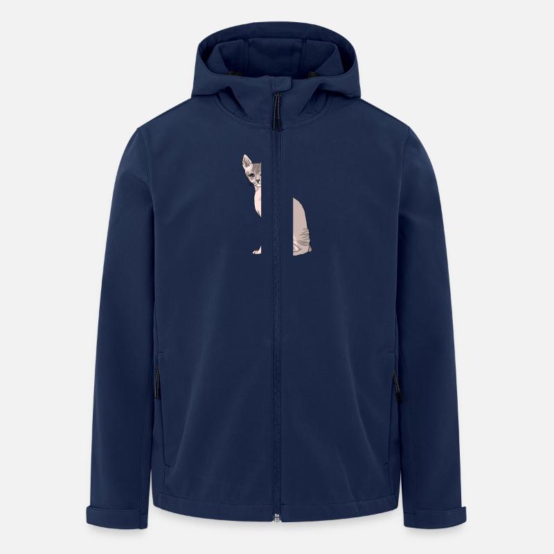 Sphynx - Veste softshell homme en polyester recyclé Stanley/Stella - marine