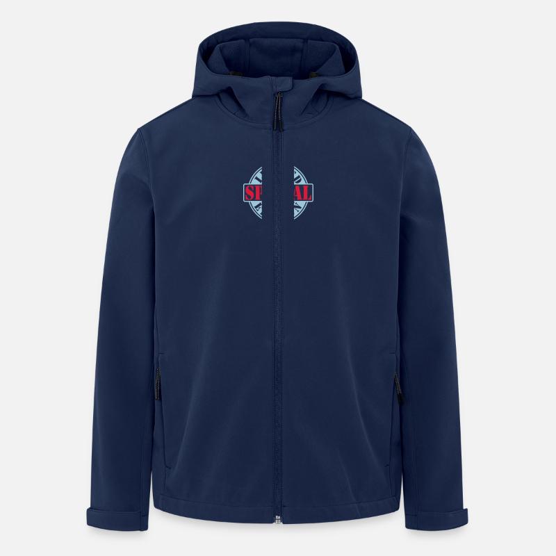limited edition special 2ke - Men’s Recycled Softshell Jacket by Stanley/Stella - navy